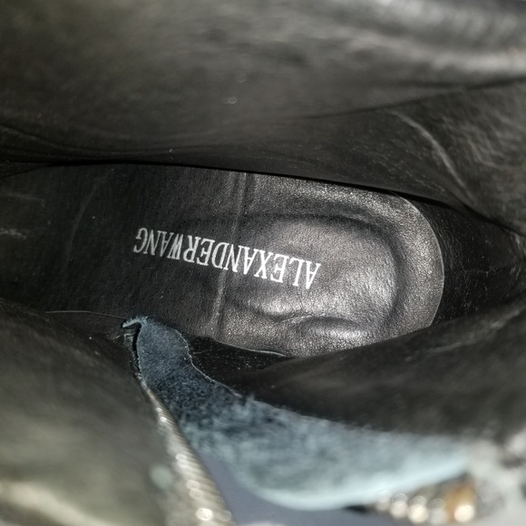 Alexander Wang Gabi Women Cut Out Heel Booties 39 - Picture 8 of 8